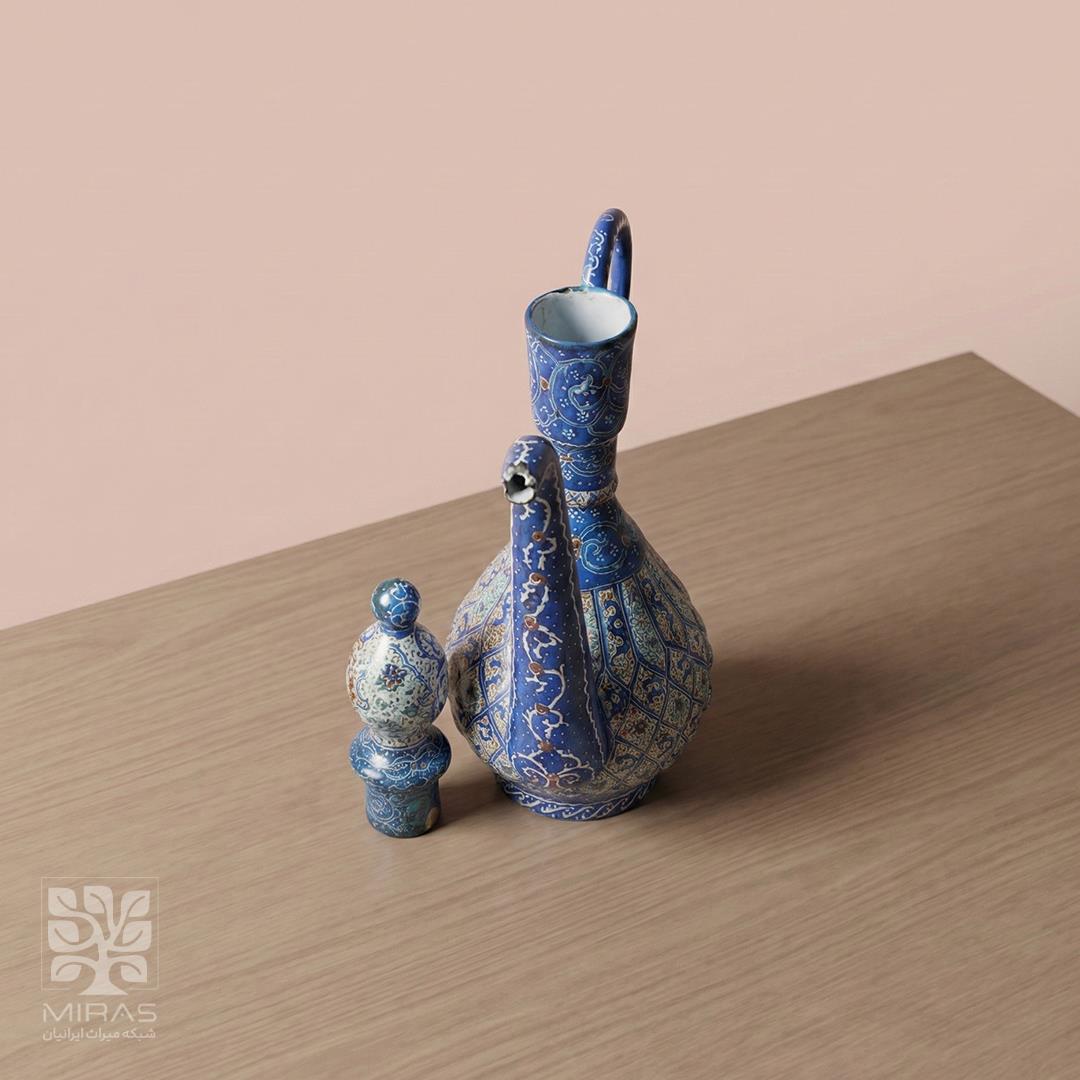 گلاب ریز مینا کاری کوچک سایز ۲۲