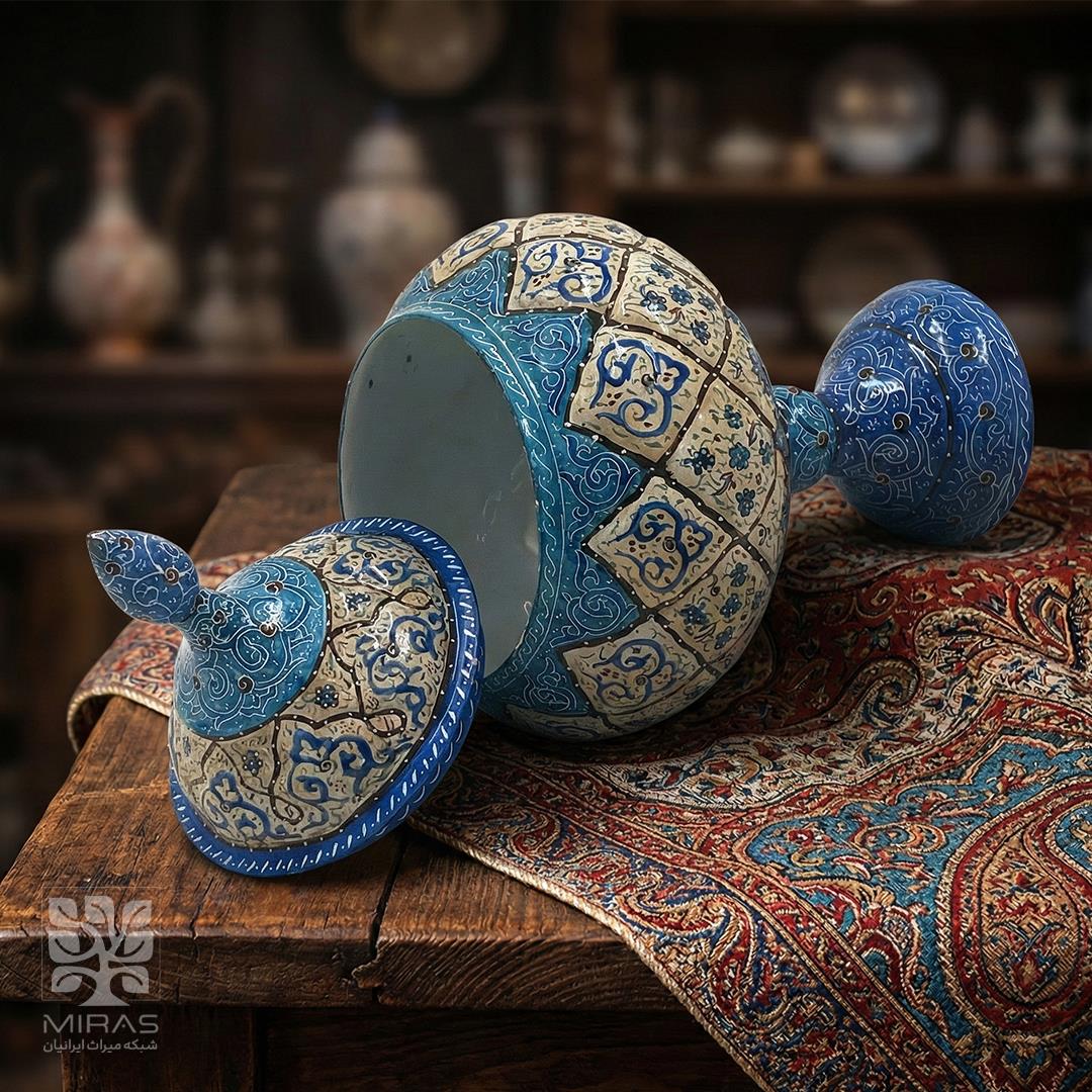 شکلات خوری مینا کاری متوسط سایز ۲۸