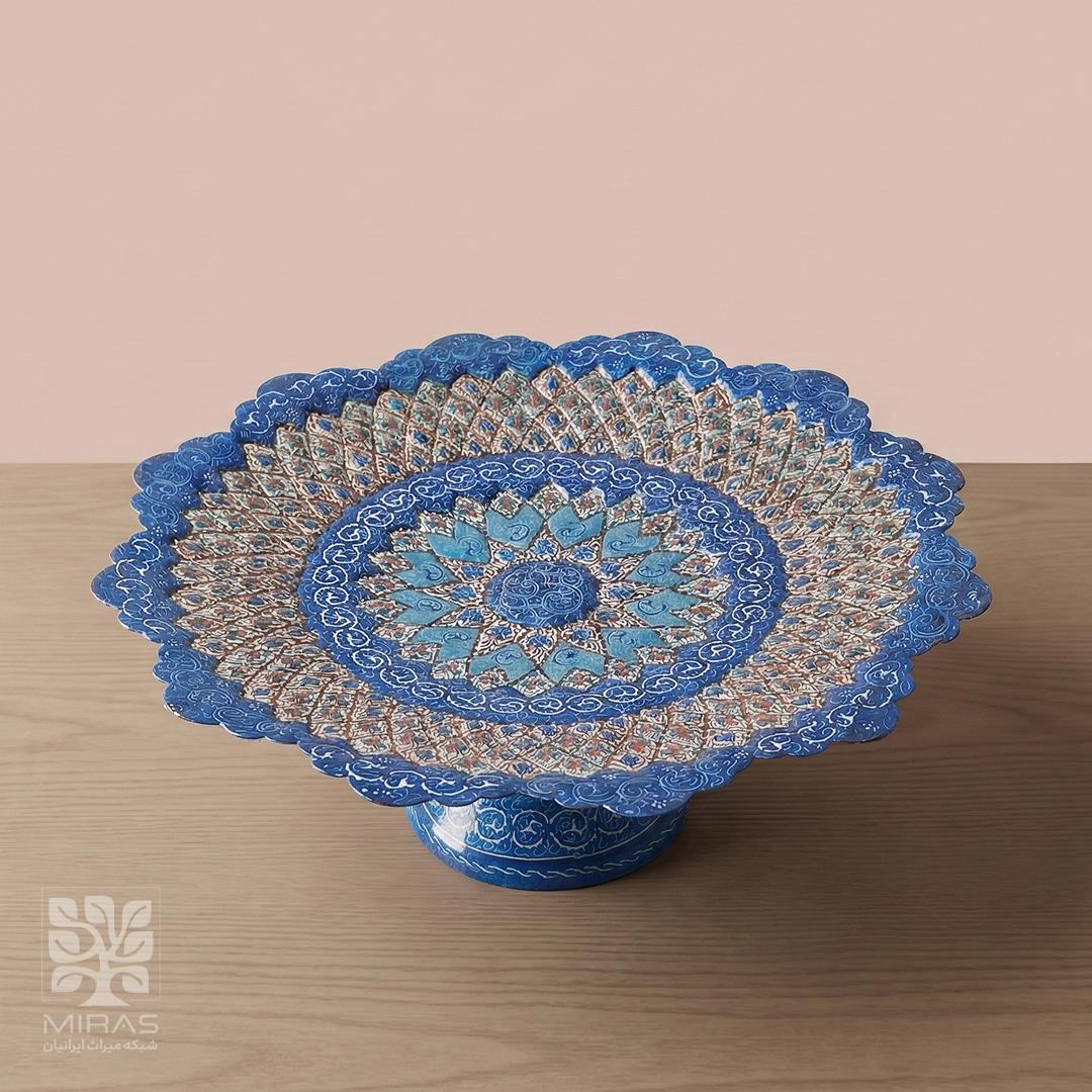 شیرینی خوری مینا کاری متوسط سایز ۲۲