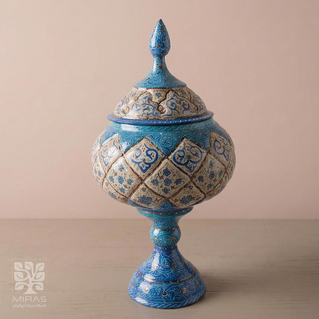 شکلات خوری مینا کاری متوسط سایز ۲۸