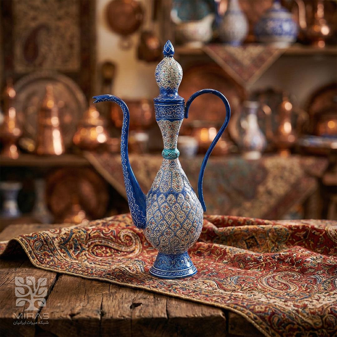 گلاب ریز مینا کاری متوسط سایز ۲۸