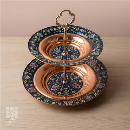 شیرینی خوری ۲ طبقه پرداز سایز ۲۵