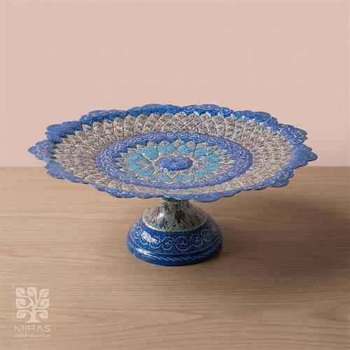 شیرینی خوری مینا کاری متوسط سایز ۲۲