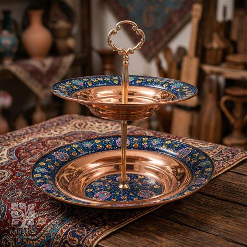 شیرینی خوری ۲ طبقه پرداز سایز ۲۵