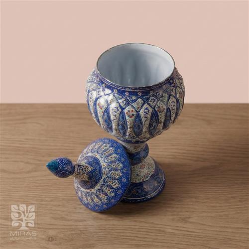 شکلات خوری مینا کاری کوچک سایز ۲۲