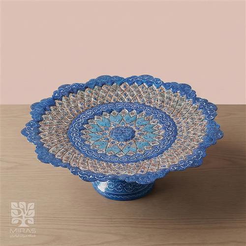 شیرینی خوری مینا کاری متوسط سایز ۲۲