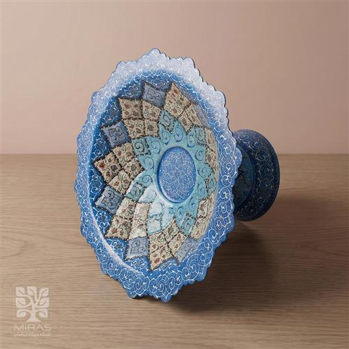 شیرینی خوری مینا کاری بزرگ سایز ۲۵