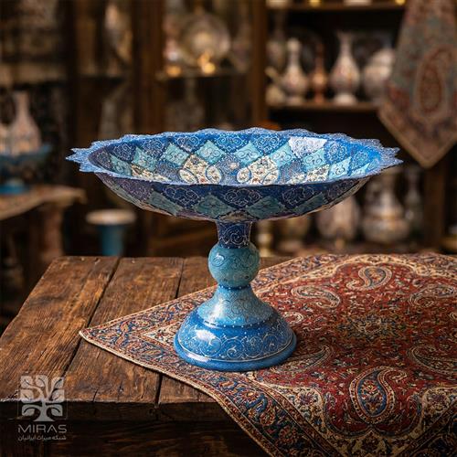 شیرینی خوری مینا کاری خیلی بزرگ سایز ۲۸