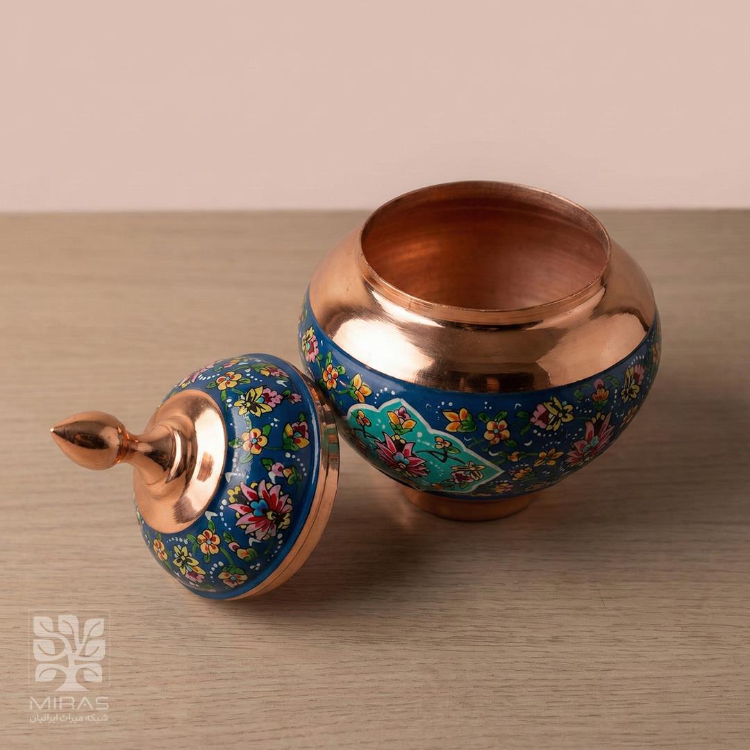 قندان سیبی پرداز متوسط سایز ۲۵