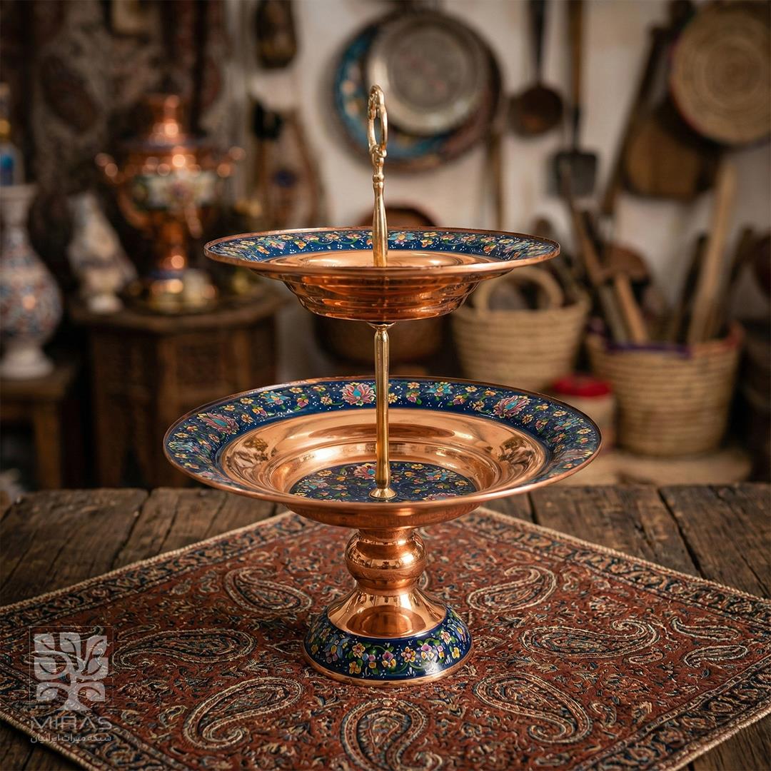 شیرینی خوری ۲ طبقه پرداز سایز ۲۶