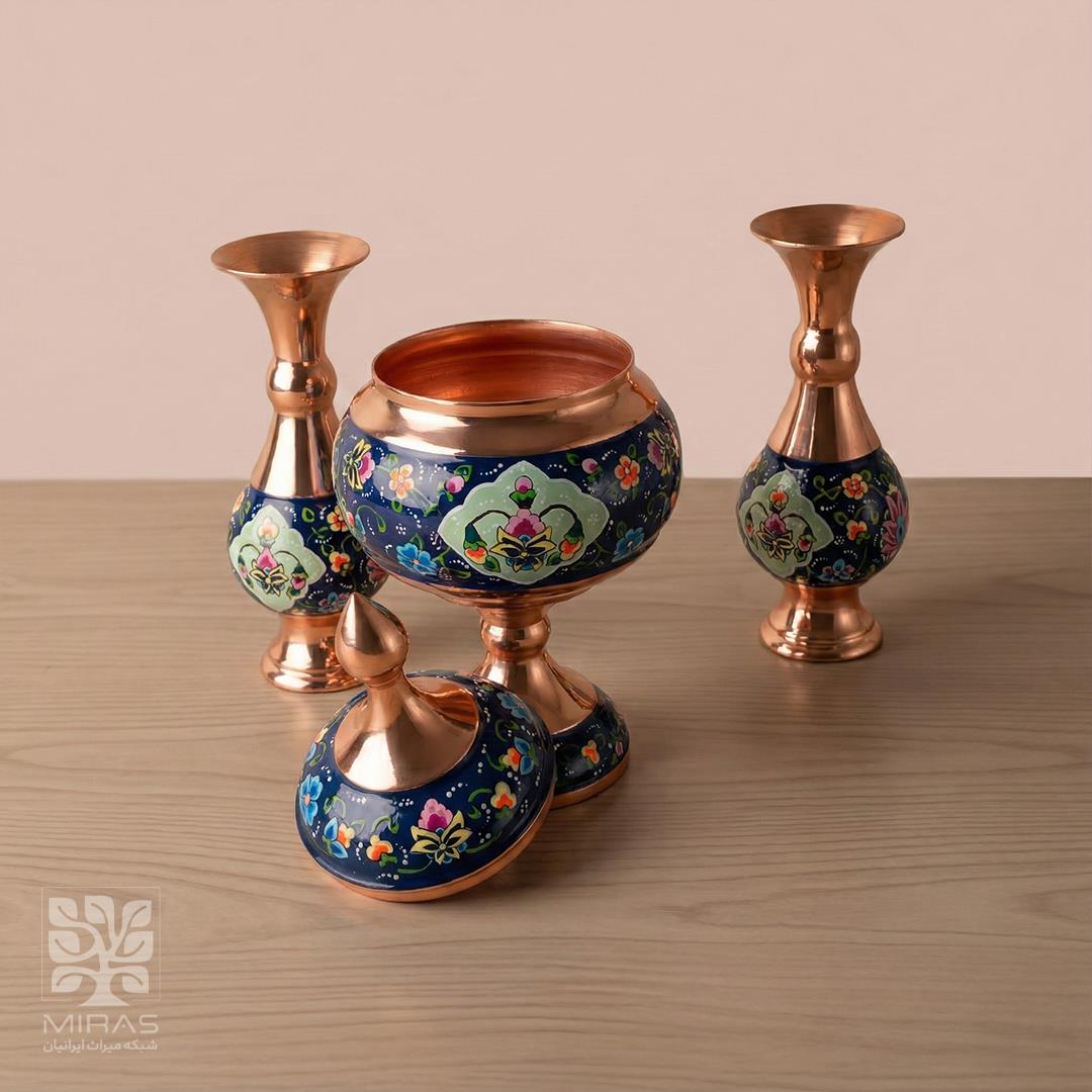 ست جفت گلدان و شکلات خوری پرداز سایز ۱۶ و ۲۰