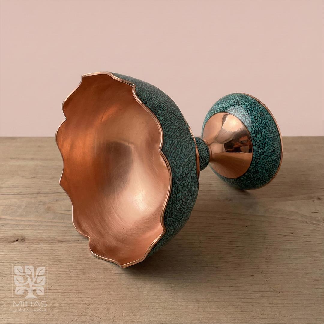 آجیل خوری فیروزه متوسط سایز ۲۵