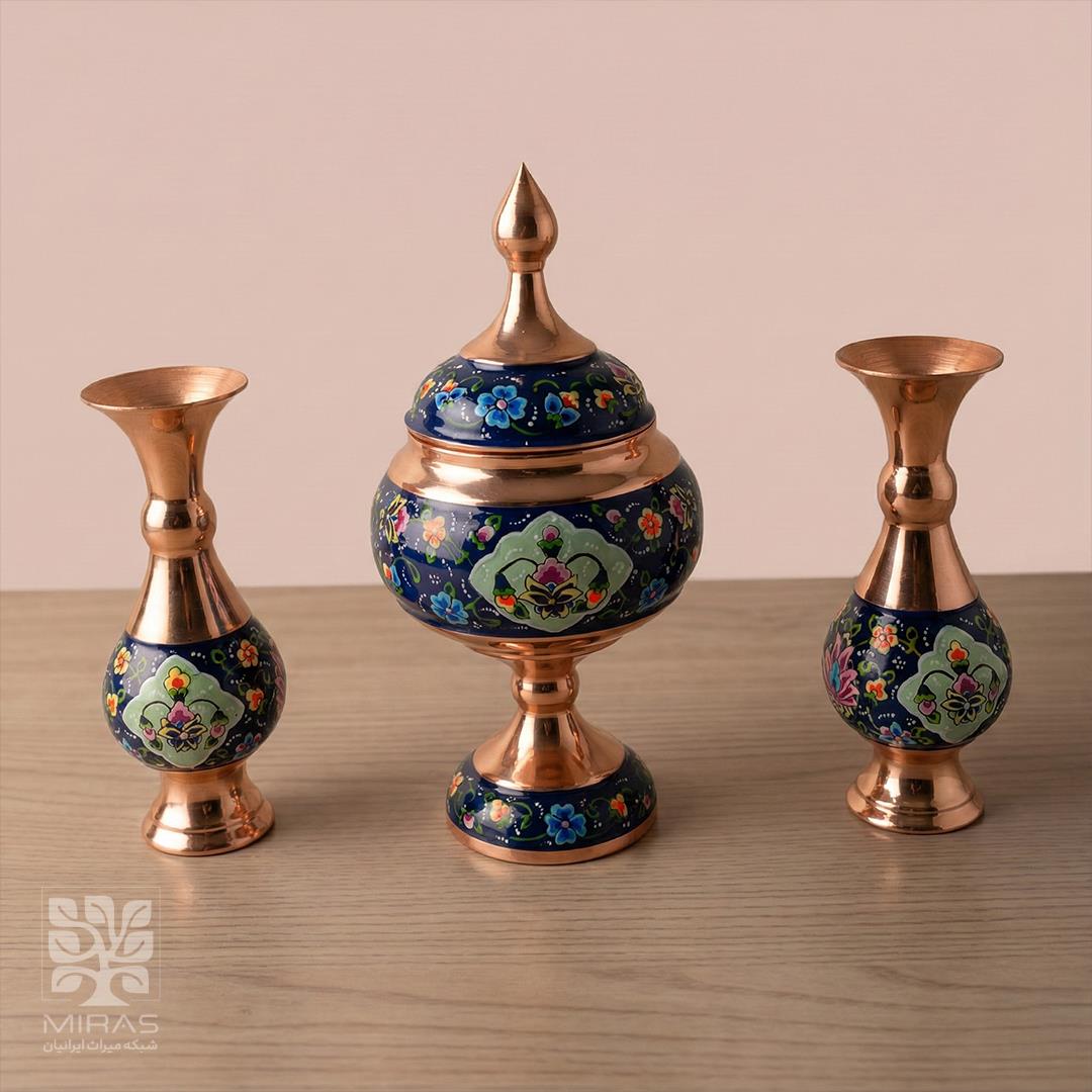 ست جفت گلدان و شکلات خوری پرداز سایز ۱۶ و ۲۰