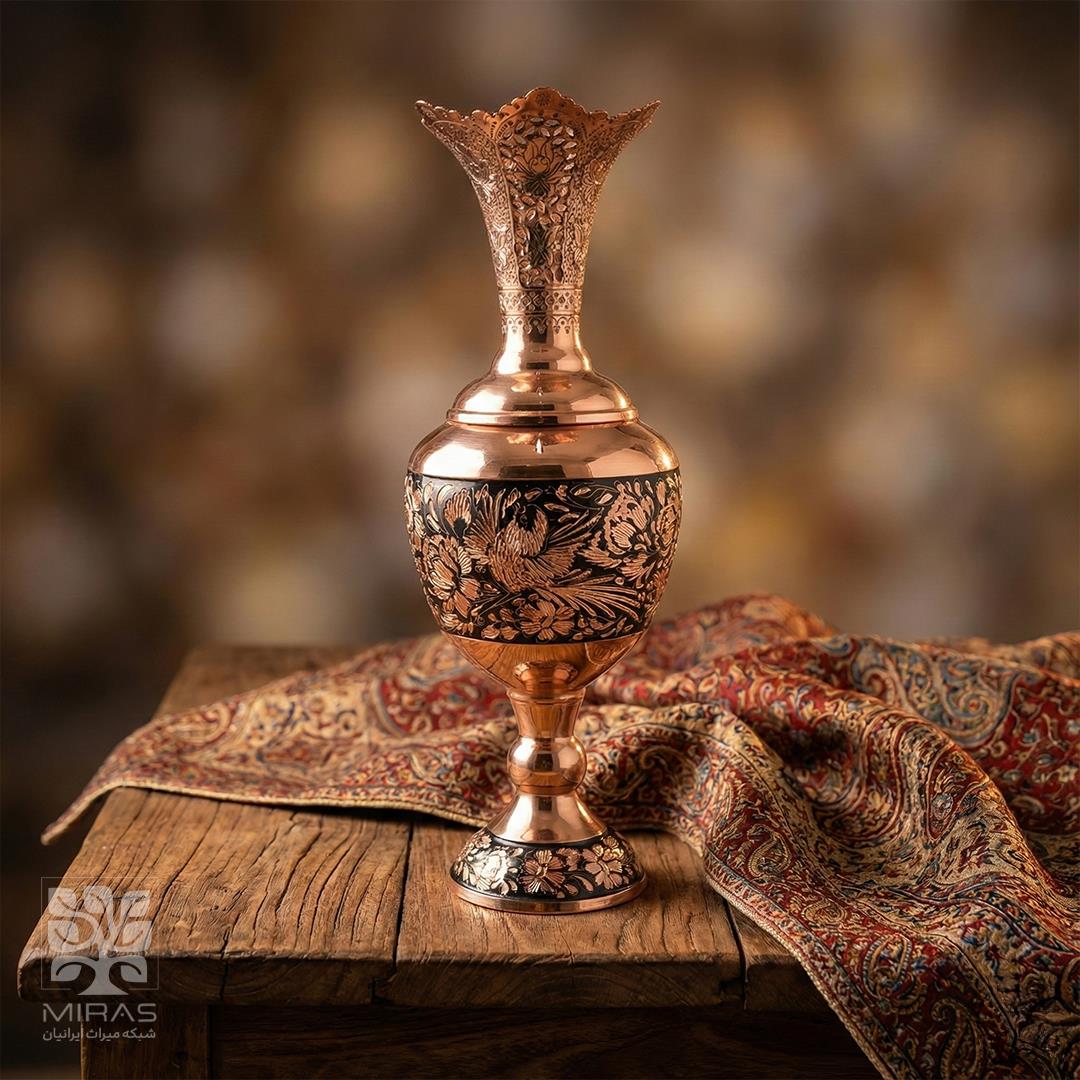 گلدان الماس تراش متوسط سایز ۴۰