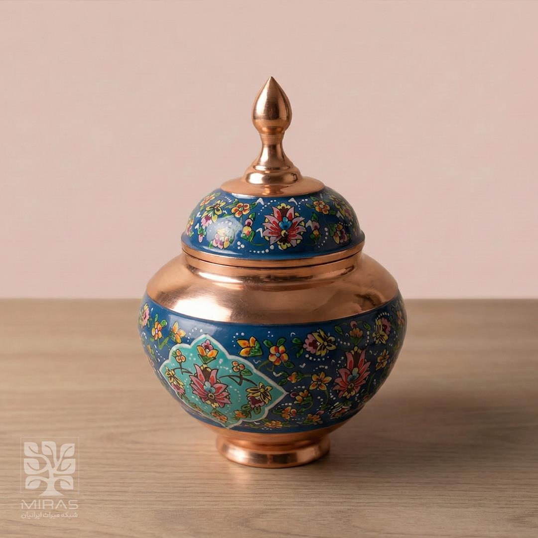 قندان سیبی پرداز متوسط سایز ۲۵