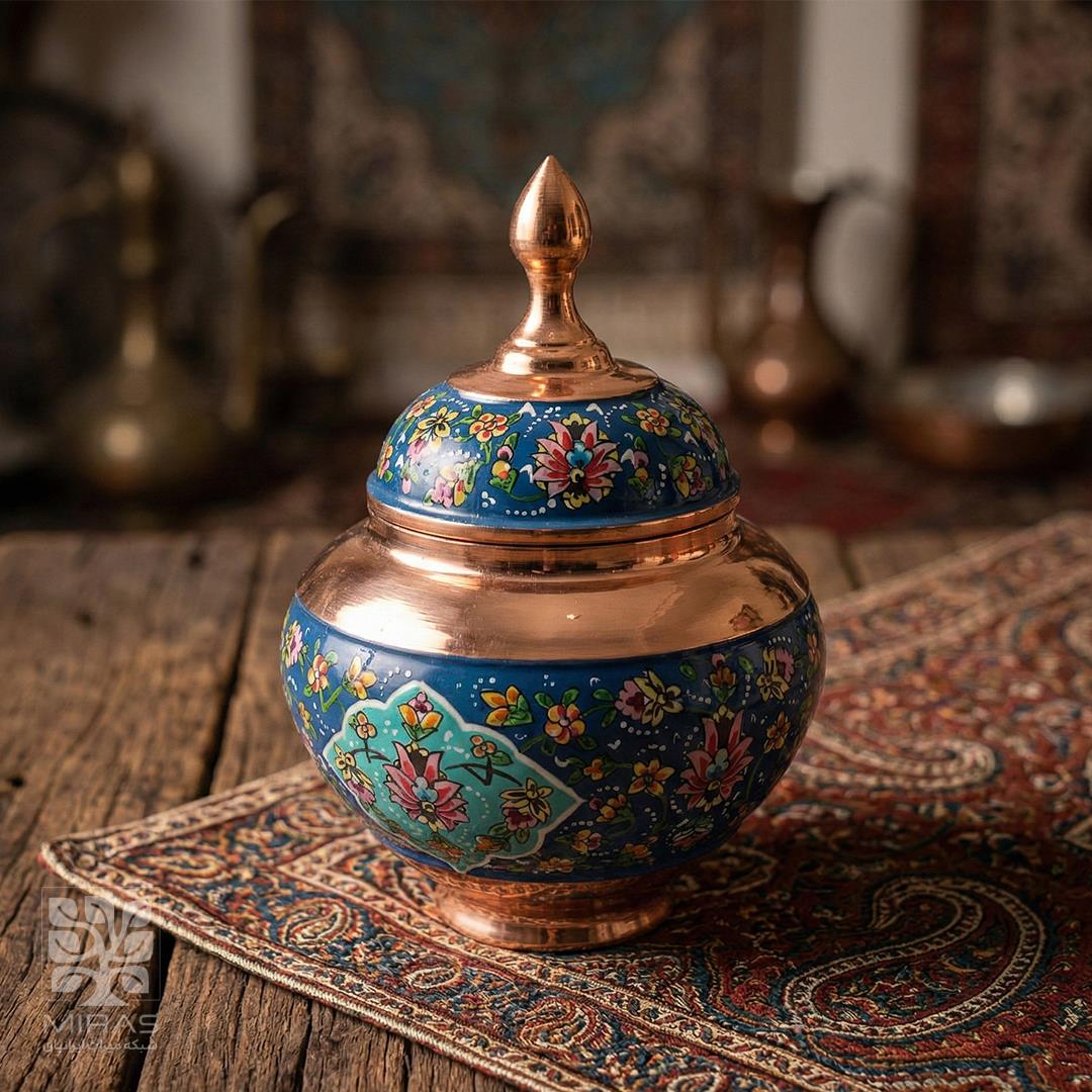 قندان سیبی پرداز متوسط سایز ۲۵