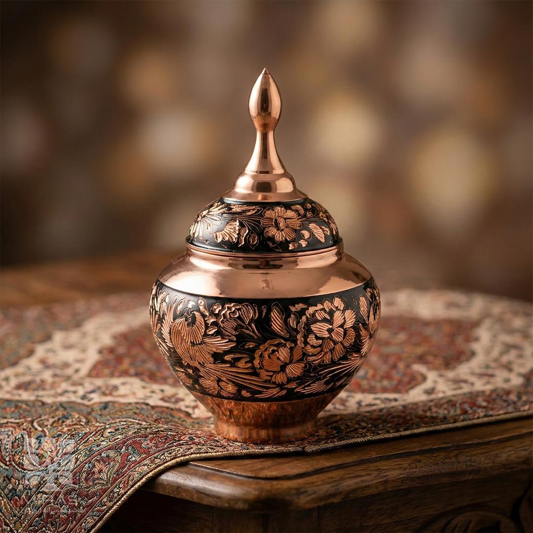 قندان سیبی الماس تراش متوسط سایز ۳۰