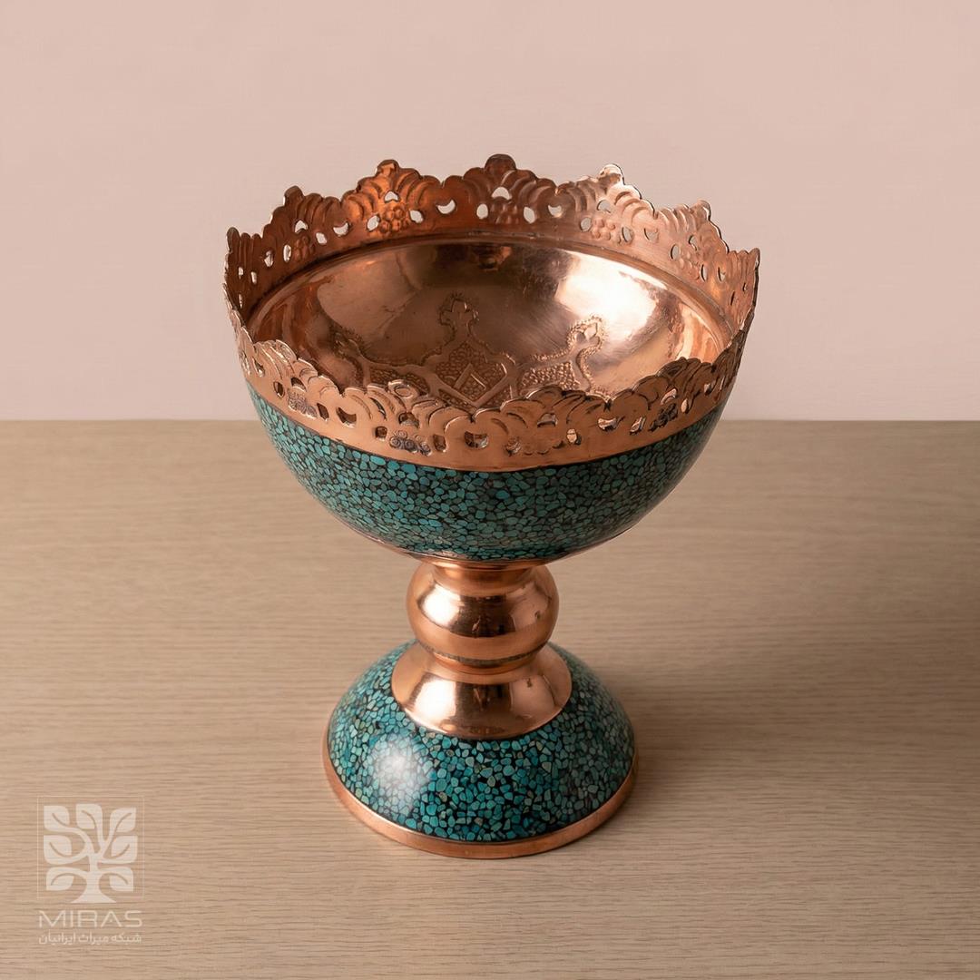 آجیل خوری فیروزه کوچک سایز ۲۰