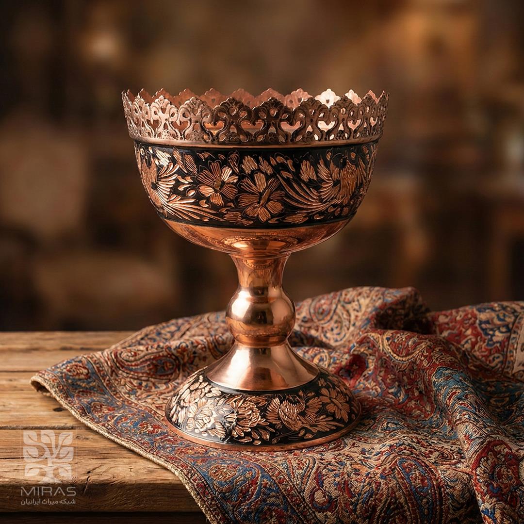 آجیل خوری الماس تراش بزرگ سایز ۴۰