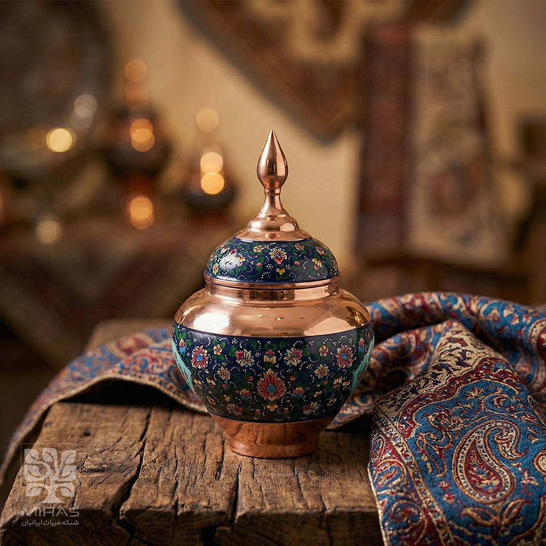 قندان سیبی پرداز بزرگ سایز ۳۰