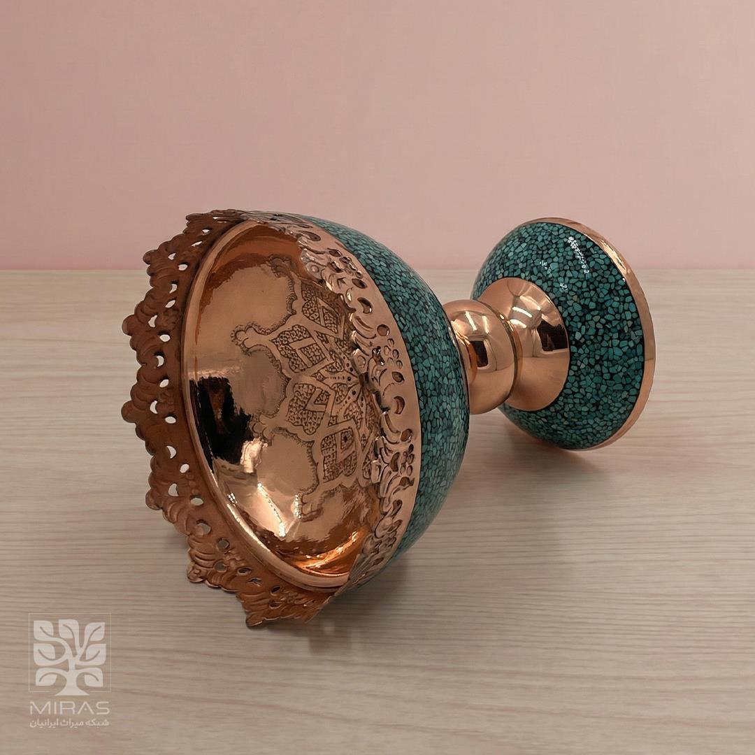 آجیل خوری فیروزه کوچک سایز ۲۰