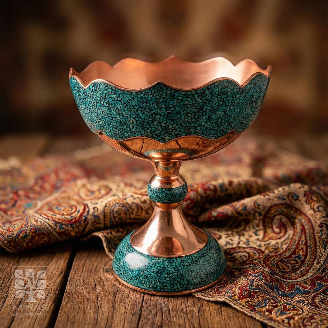 آجیل خوری فیروزه متوسط سایز ۲۵