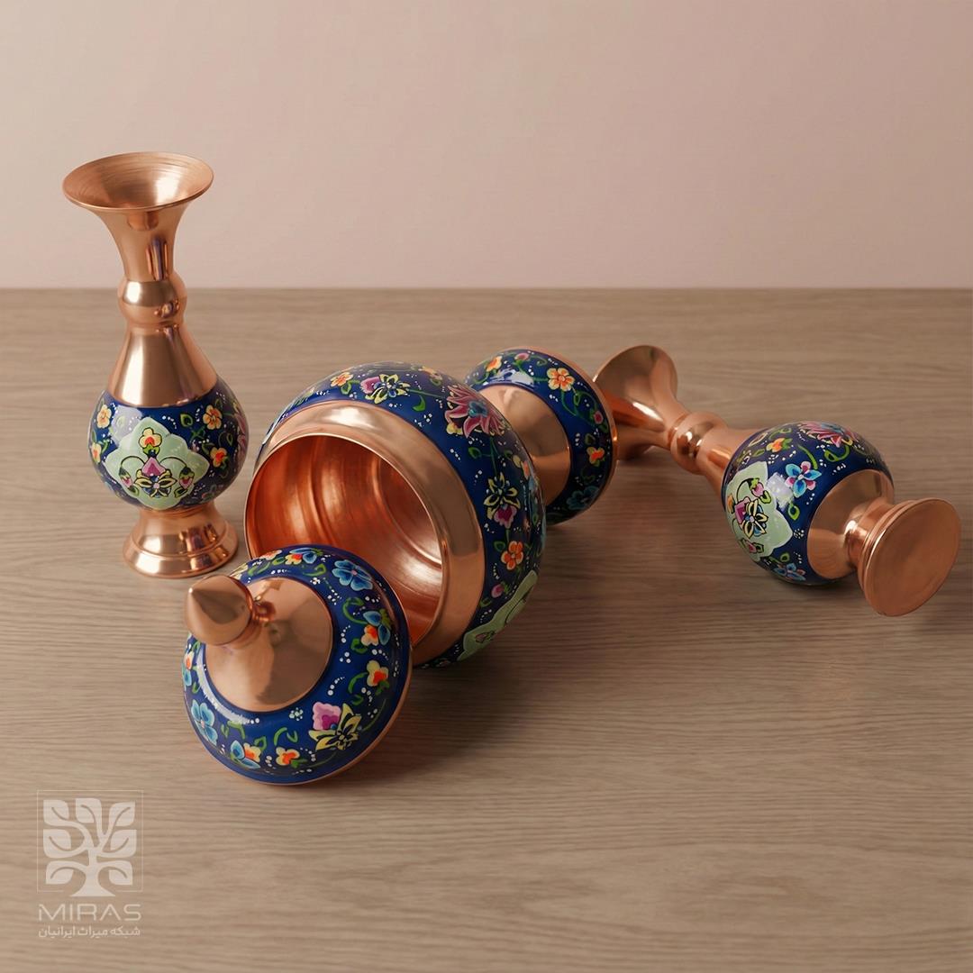 ست جفت گلدان و شکلات خوری پرداز سایز ۱۶ و ۲۰