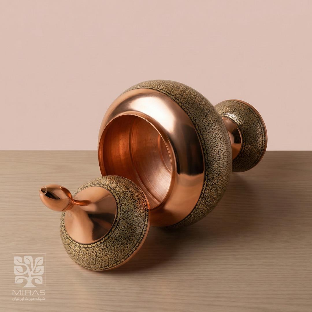 شکلات خوری مس و خاتم کوچک سایز ۲۰