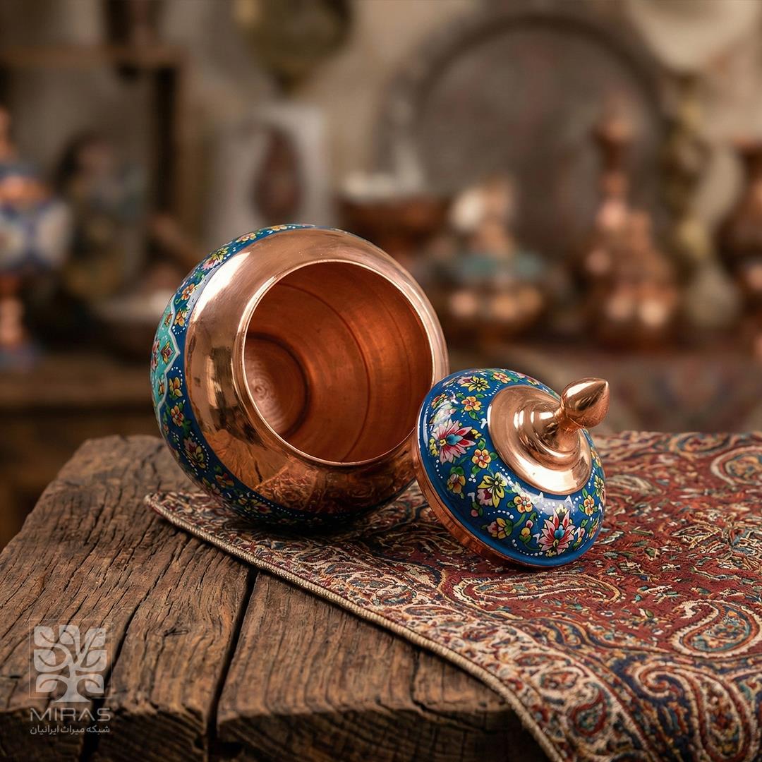 قندان سیبی پرداز متوسط سایز ۲۵