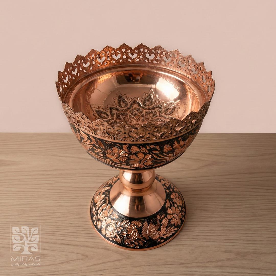 آجیل خوری الماس تراش بزرگ سایز ۴۰