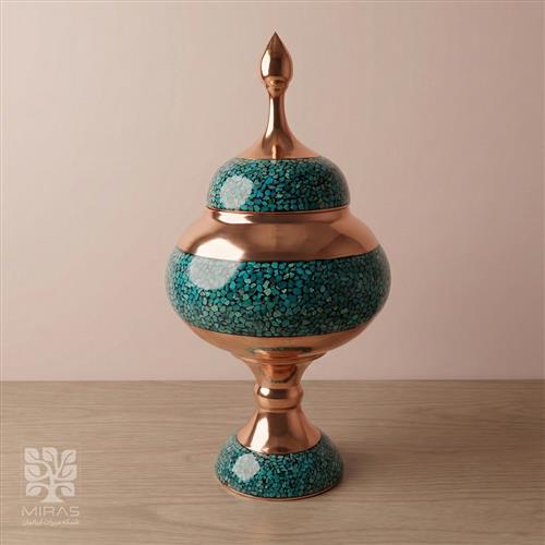 شکلات خوری فیروزه خیلی بزرگ سایز ۳۵