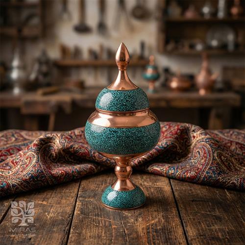 شکلات خوری فیروزه متوسط سایز ۲۵