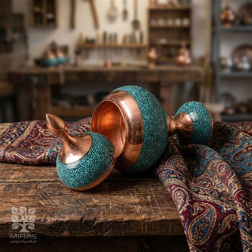 شکلات خوری فیروزه متوسط سایز ۲۵