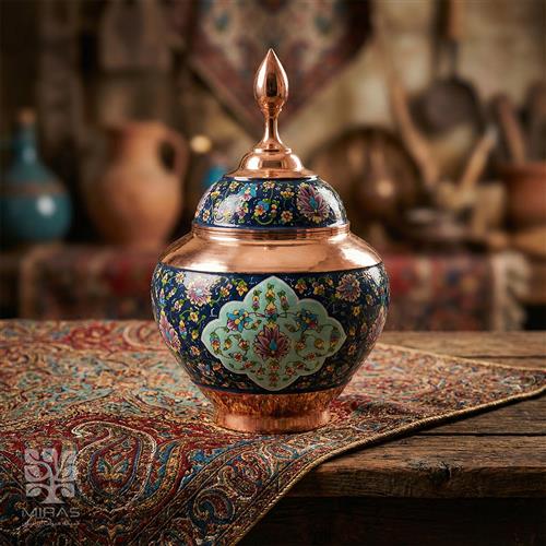 قندان سیبی پرداز بزرگ سایز ۴۰