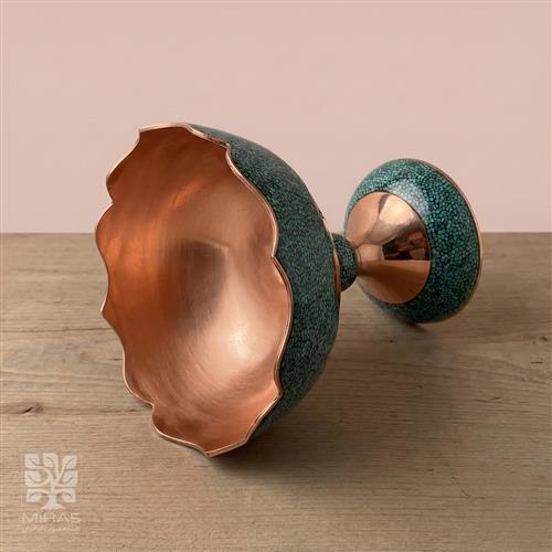 آجیل خوری فیروزه متوسط سایز ۲۵