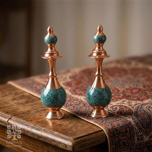 گلاب پاش جفت فیروزه متوسط سایز ۲۵