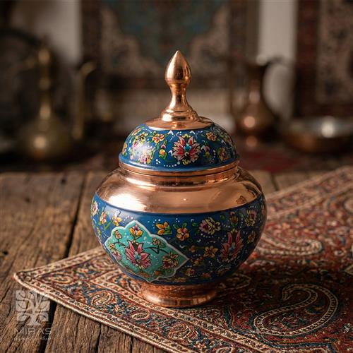 قندان سیبی پرداز متوسط سایز ۲۵