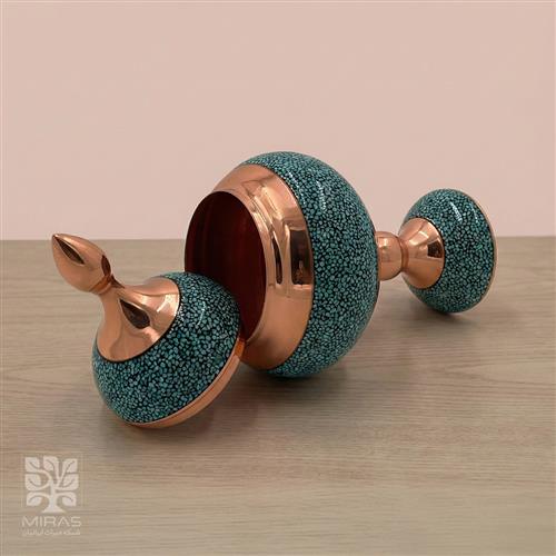 شکلات خوری فیروزه متوسط سایز ۲۵