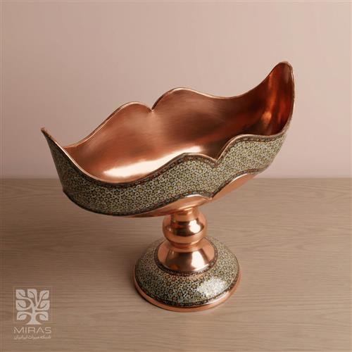 کشکول مس و خاتم کوچک سایز ۲۰