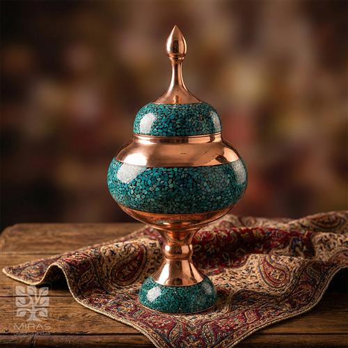 شکلات خوری فیروزه بزرگ سایز ۳۰